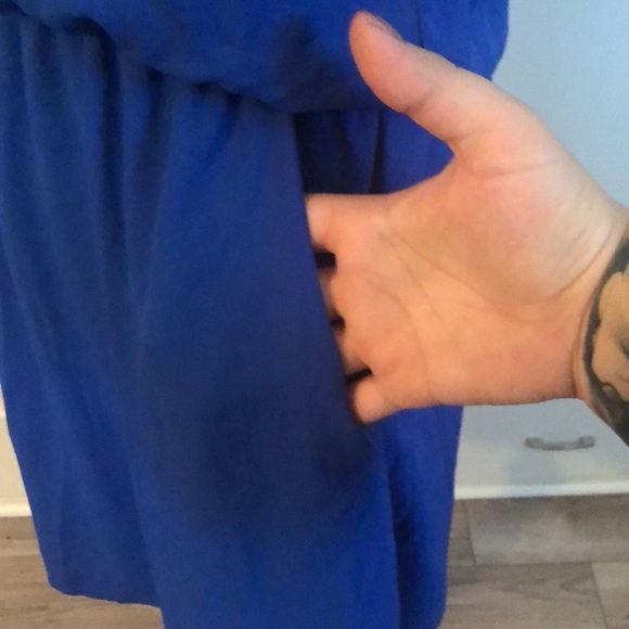 Sold Blue pocket dress - Picture 6 of 6